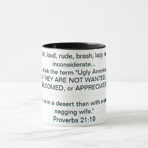 Where do you think the term "Ugly American" Mug