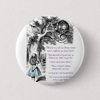 Where Do You Want To Go 6 Cm Round Badge