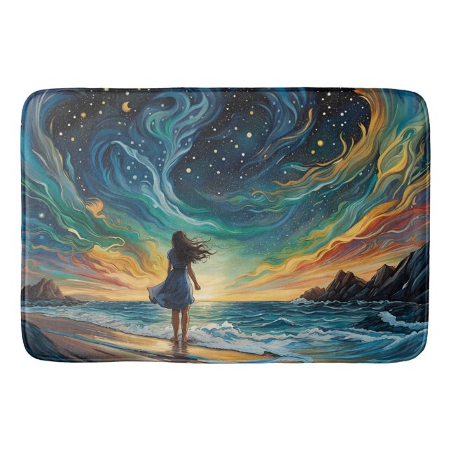 Where Dreams Go Bath Mat (Front)