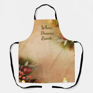 Where Dreams Reside Apron Celestial Cooking