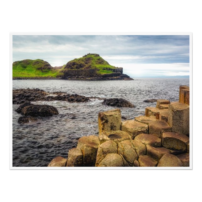 Where Fire Meets Folklore: The Giant's Causeway  Photo Print (Front)
