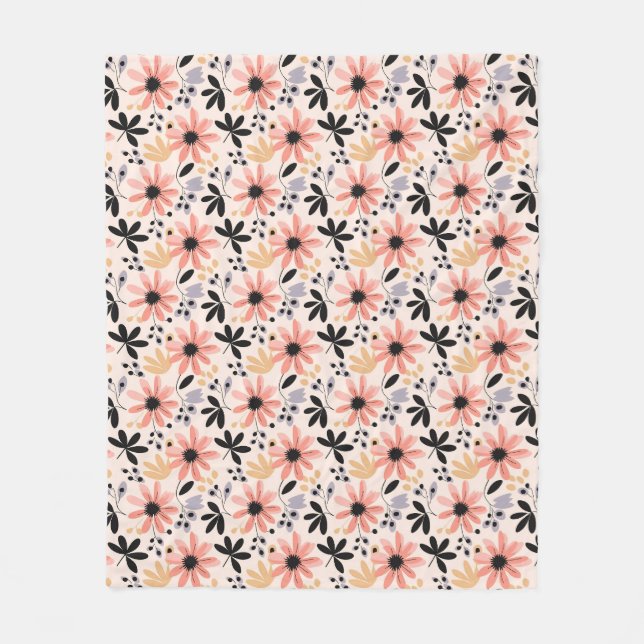 Where Flowers Bloom, So Does Hope Fleece Blanket (Front)
