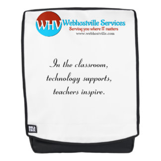 "Where Function Meets Inspiration: Education-Theme Backpack