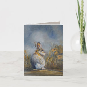 Where Goes Mr Hare 4 x 5.6" Card