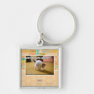 Where gravity going? key ring