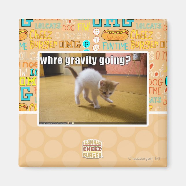 Where gravity going? magnet (Front)