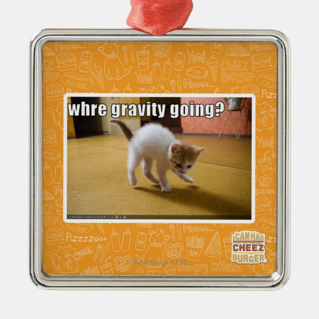 Where gravity going? metal tree decoration (Front)