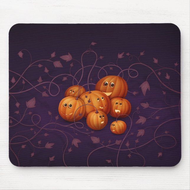 Where Halloween Pumpkins Are Born Mouse Mat (Front)