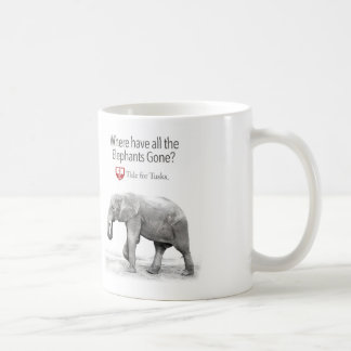 Where have all the elephants gone coffee cup