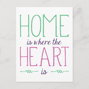 Where Heart Is Postcard