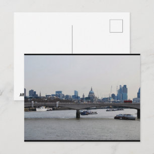 Where History Meets the Skyline Postcard