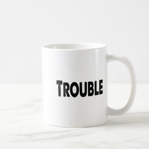 Where I Go Trouble Follows – Funny Matching Couple Coffee Mug