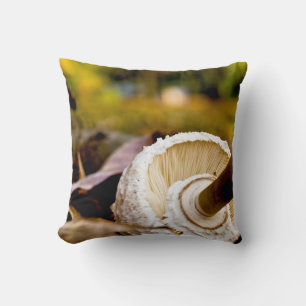 Where is Alice? Mushroom Still Life Cushion