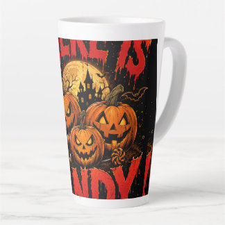 Where Is My Candy Halloween Pumpkin T-Shirt | Spoo Latte Mug