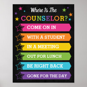 Where is the Counsellor Office Door Sign
