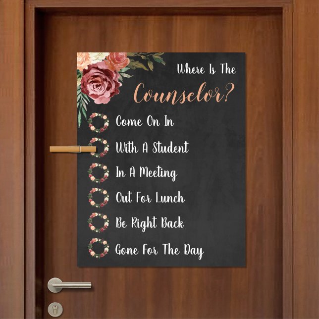 Where is the Counselor Office Door Sign (Creator Uploaded)