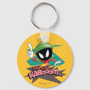 "Where is the Kabooom" MARVIN THE MARTIAN™ Points Key Ring