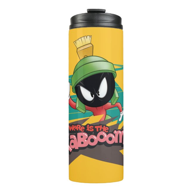"Where is the Kabooom" MARVIN THE MARTIAN™ Points Thermal Tumbler (Front)