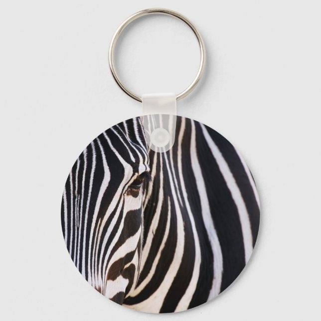 Where Is The Zebra? Key Ring (Front)