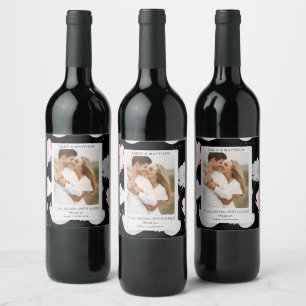 Where It All Began Romantic Couples Personalised Wine Label