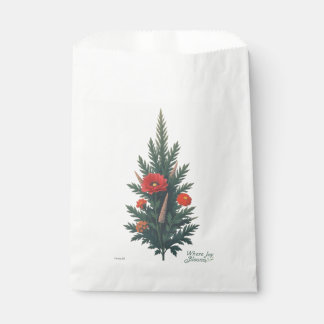Where Joy Blooms Favour Bags | holiday Gift Bags