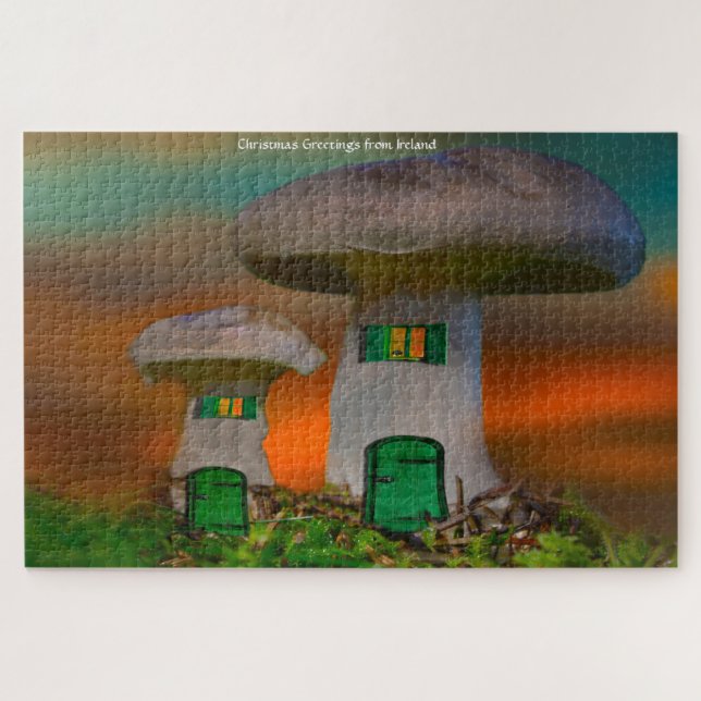 Where Leprechauns or where the little people Live. Jigsaw Puzzle (Horizontal)