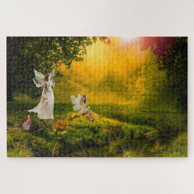 Where Leprechauns or where the little people Live. Jigsaw Puzzle (Horizontal)