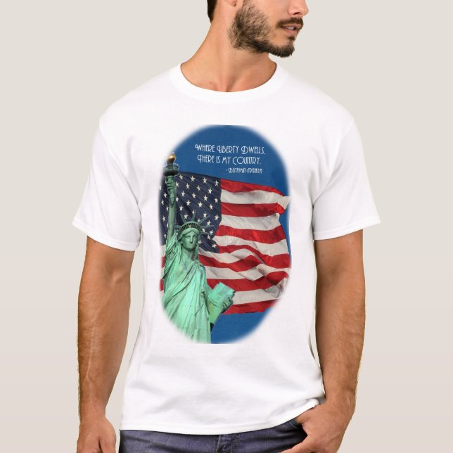 Where Liberty Dwells T-Shirt (Front)