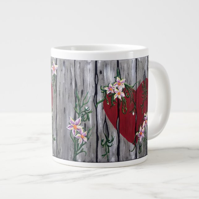 Where Love Grows Large Mug (Front Right)
