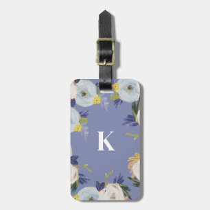 Where Love Grows Monogram Luggage Tag