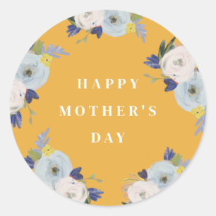 Where Love Grows Mother's Day Classic Round Sticker