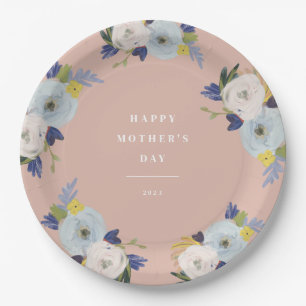 Where Love Grows Mother's Day Paper Plate