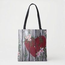 Where Love Grows Tote Bag