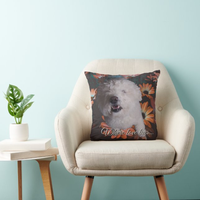 Where Love Lives  Cushion (Chair)