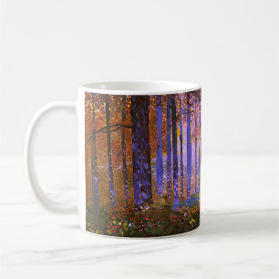 Where Magic Hides - Wide Woodland Landscape Coffee Mug