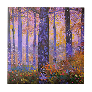 Where Magic Hides - Wide Woodland Landscape Tile
