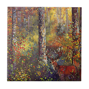Where Magic Hides - Woodland Landscape Tile