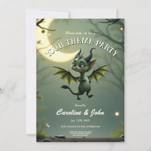 Where moonbeams dance, little mischief awakens. invitation