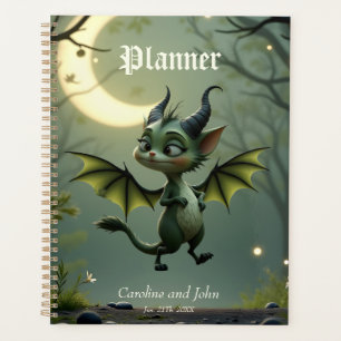 Where moonbeams dance, little mischief awakens. planner