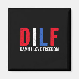 Where My Dogs At Funny 4th Of July Humour Hot Dog Magnet