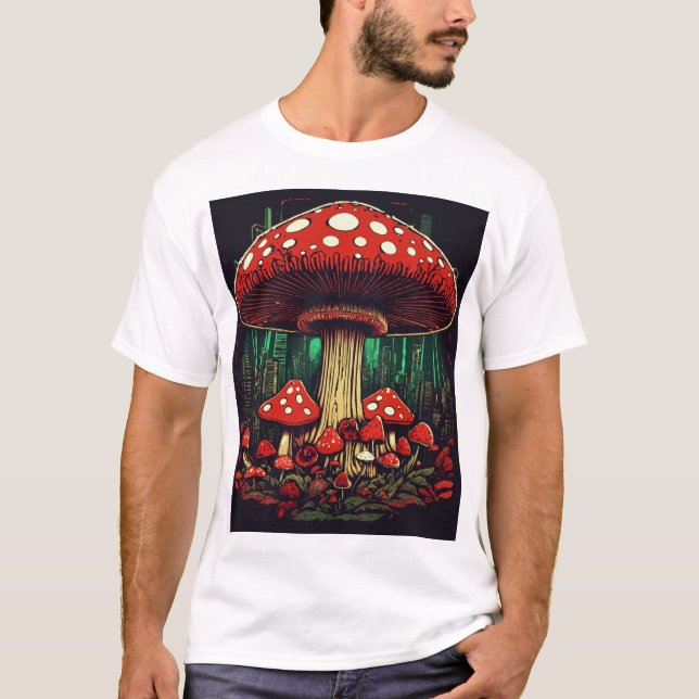 Where Nature Meets the Skyline" T-Shirt (Front)