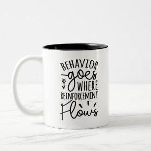 Where Reinforcement Flows Two-Tone Coffee Mug