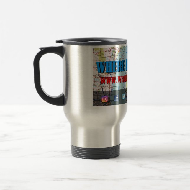 Where RV Staying Travel Tumblers Travel Mug (Left)