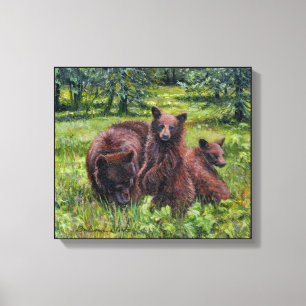 “Where’s Goldilocks?” Canvas Print