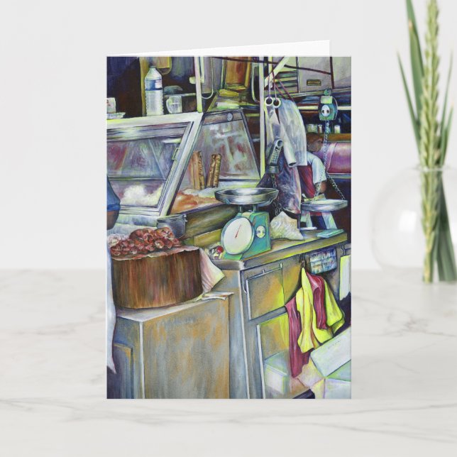 Where’s the Fish Head Curry Singapore? Greeting Ca Card (Front)