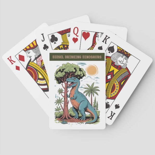 Where’s the meat gone playing cards (Back)