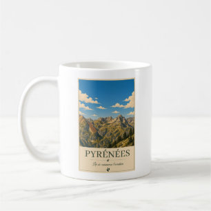 Where Silence Reaches the Summits – Pyrenees Coffee Mug