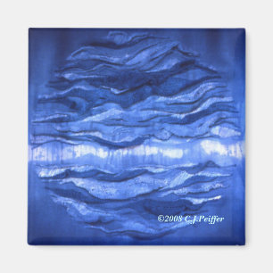 'Where Sky and Water Never Meet' Magnet