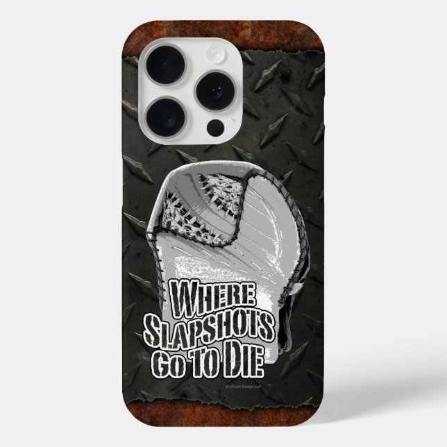 Where Slapshots Go To Die (Hockey) Case-Mate iPhone Case (Back)