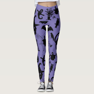 Where Spooky Meets Sophistication, Halloween Theme Leggings